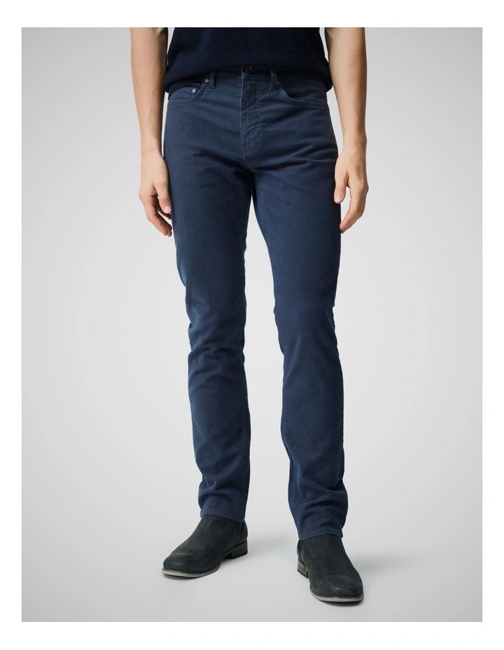 Glenvar Straight Fit Jean Long Leg in Navy image 1