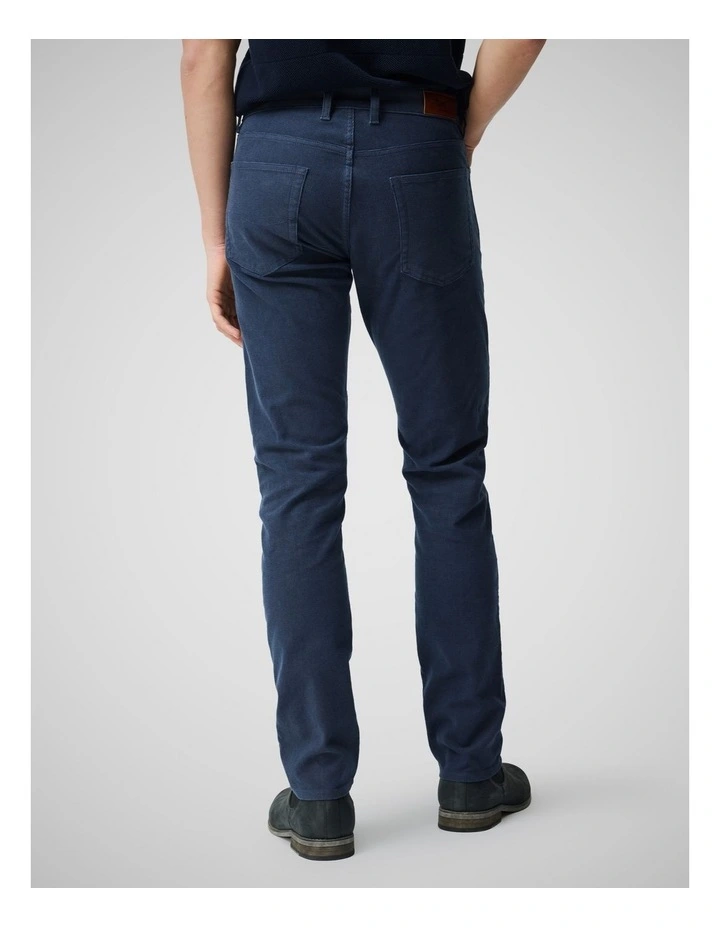 Glenvar Straight Fit Jean Long Leg in Navy image 3