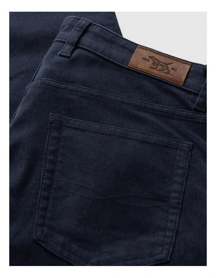 Glenvar Straight Fit Jean Long Leg in Navy image 6