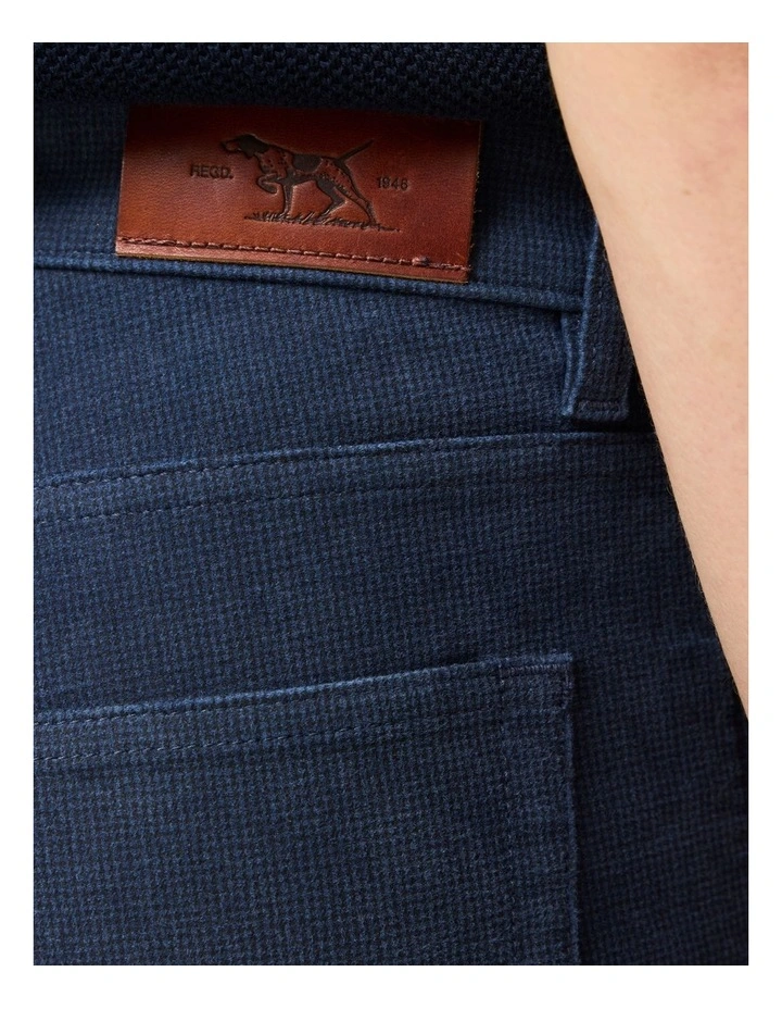 Glenvar Straight Fit Jean Long Leg in Navy image 7