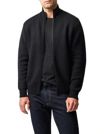 The Lakes Knit Sweatshirt in Noir