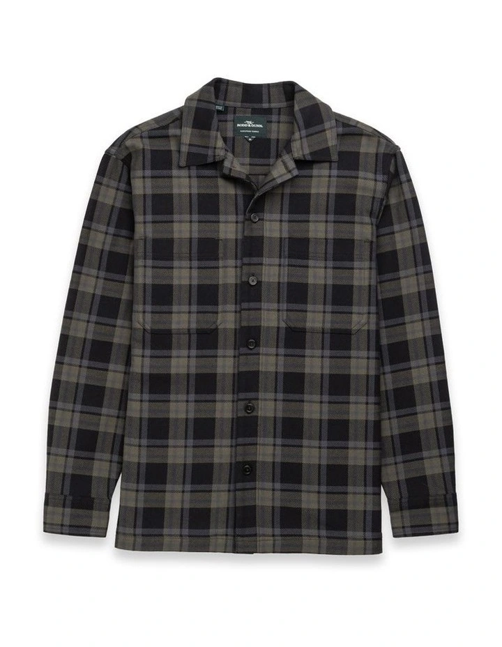 Kingsland Long Sleeve Shirt in Moss image 4