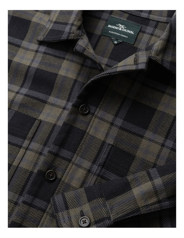 Kingsland Long Sleeve Shirt in Moss image 5