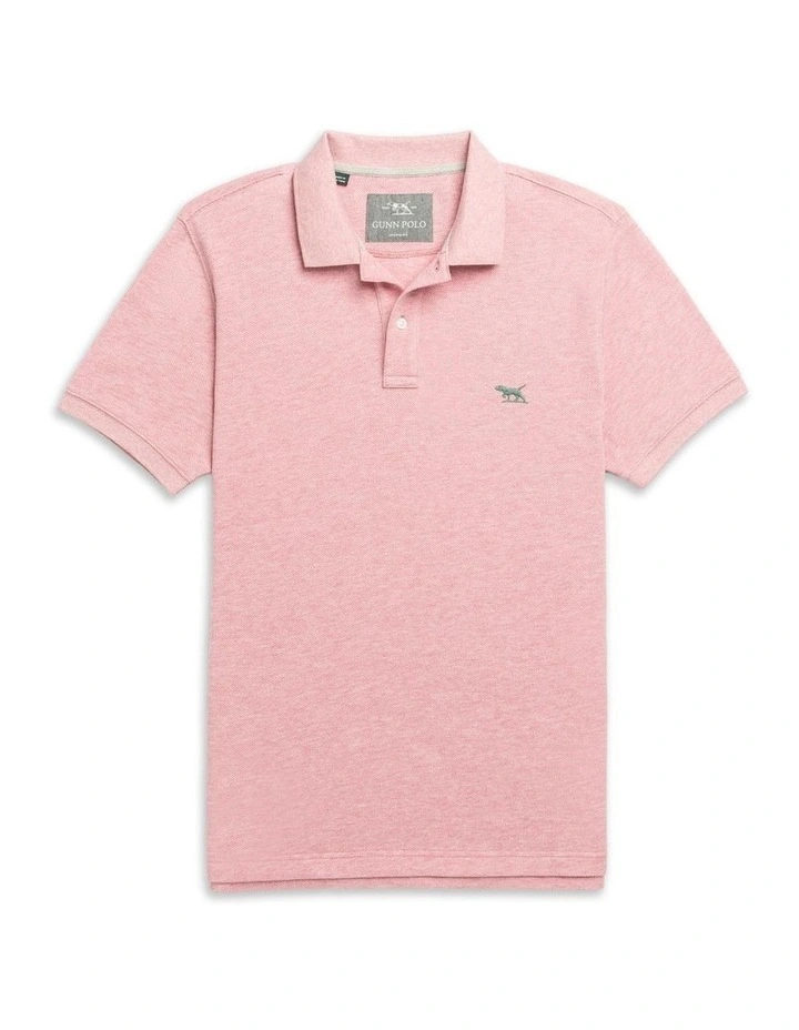 The Gunn Polo Shirt in Coral image 5