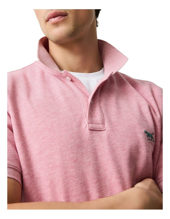 The Gunn Sports Fit Polo in Coral image 6