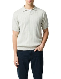 Freys Crescent Knit in Grey Marle