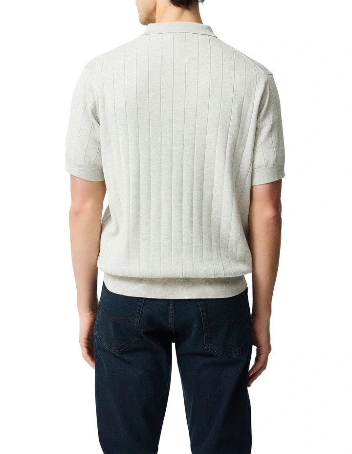 Freys Crescent Knit in Grey Marle image 3
