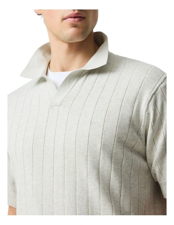 Freys Crescent Knit in Grey Marle image 4