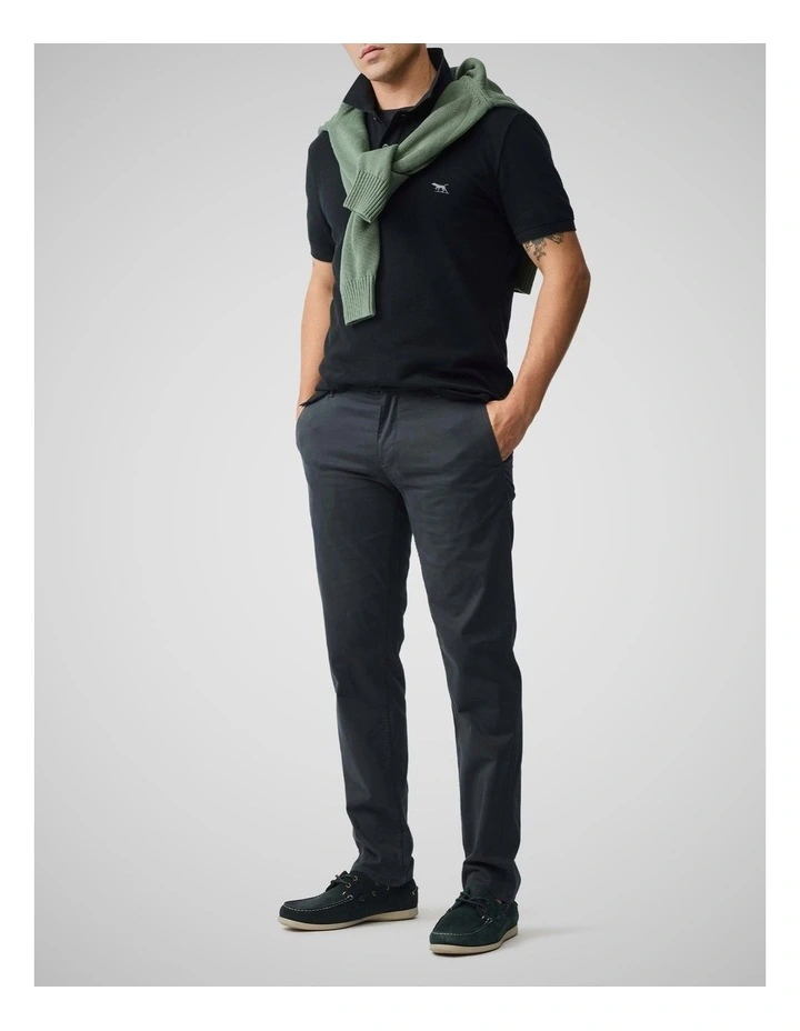 The Gunn Sports Fit Polo in Onyx image 2