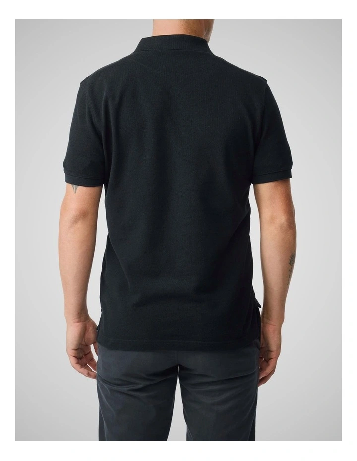 The Gunn Sports Fit Polo in Onyx image 3