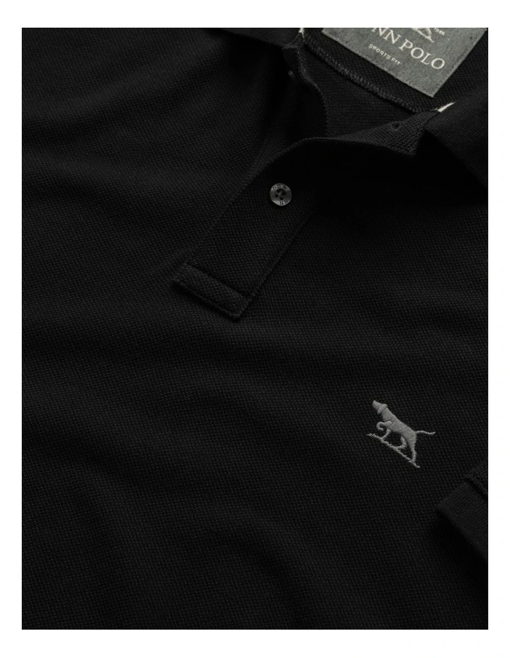 The Gunn Sports Fit Polo in Onyx image 5