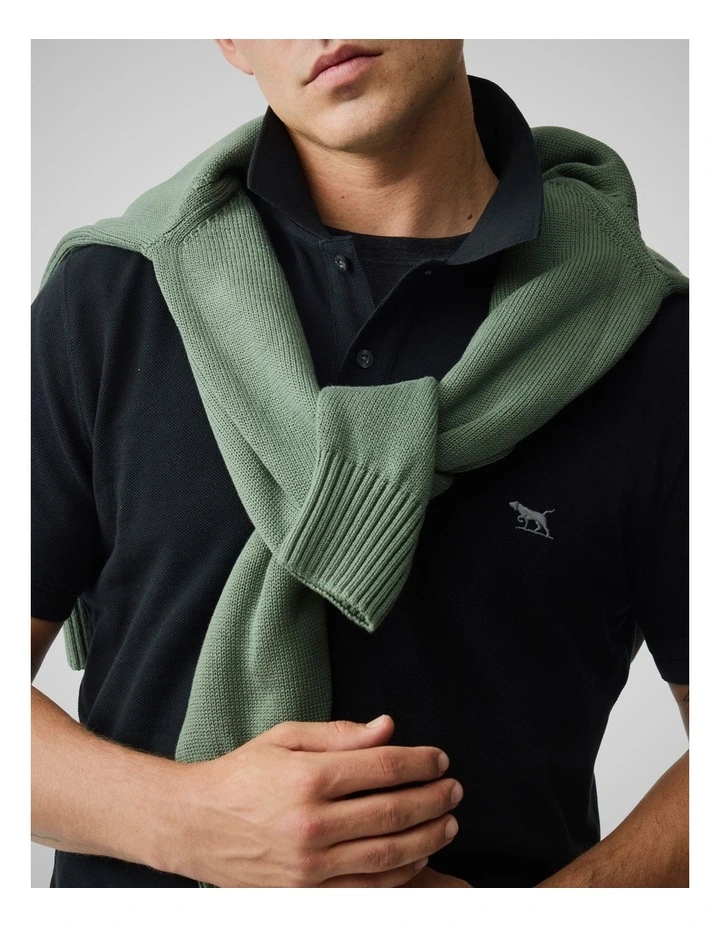 The Gunn Sports Fit Polo in Onyx image 6