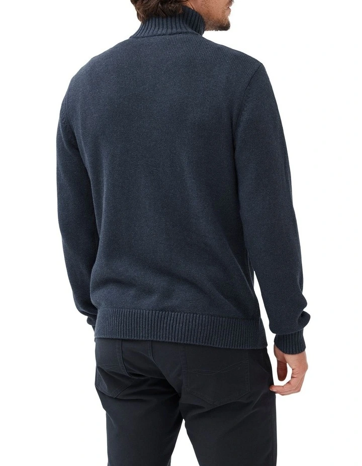 Merrick Bay Knit Sweater in Ink image 3