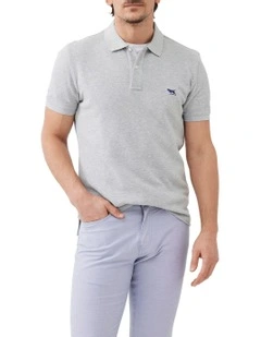 The Gunn  Sports Fit Polo in Dusk