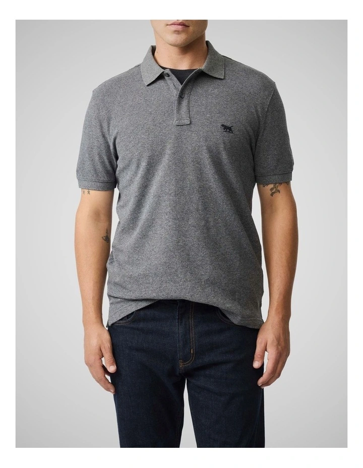 The Gunn Sports Fit Polo in Tungsten image 1