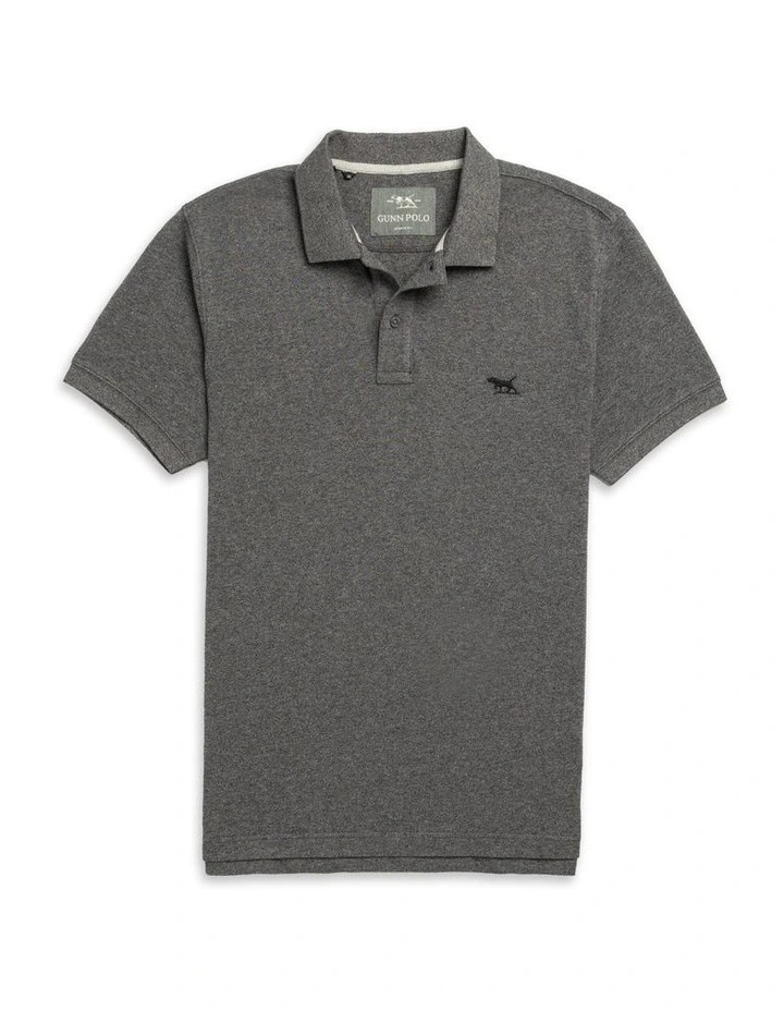 The Gunn Sports Fit Polo in Tungsten image 4