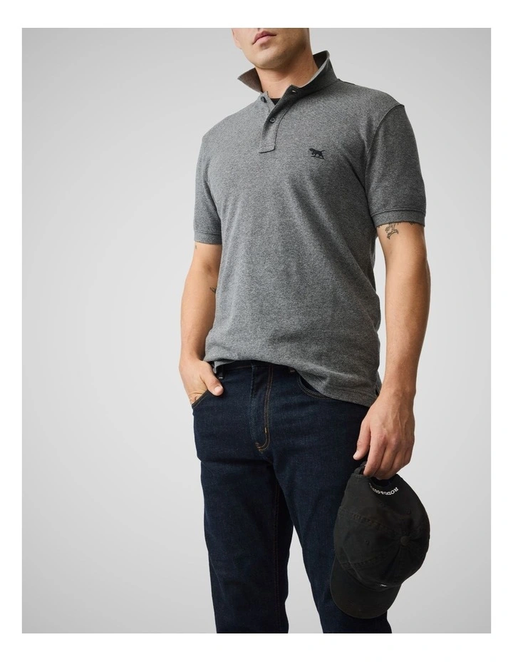 The Gunn Sports Fit Polo in Tungsten image 6