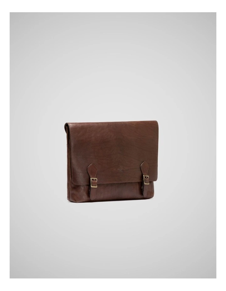 Woodstock Satchel Bag in Brown image 2