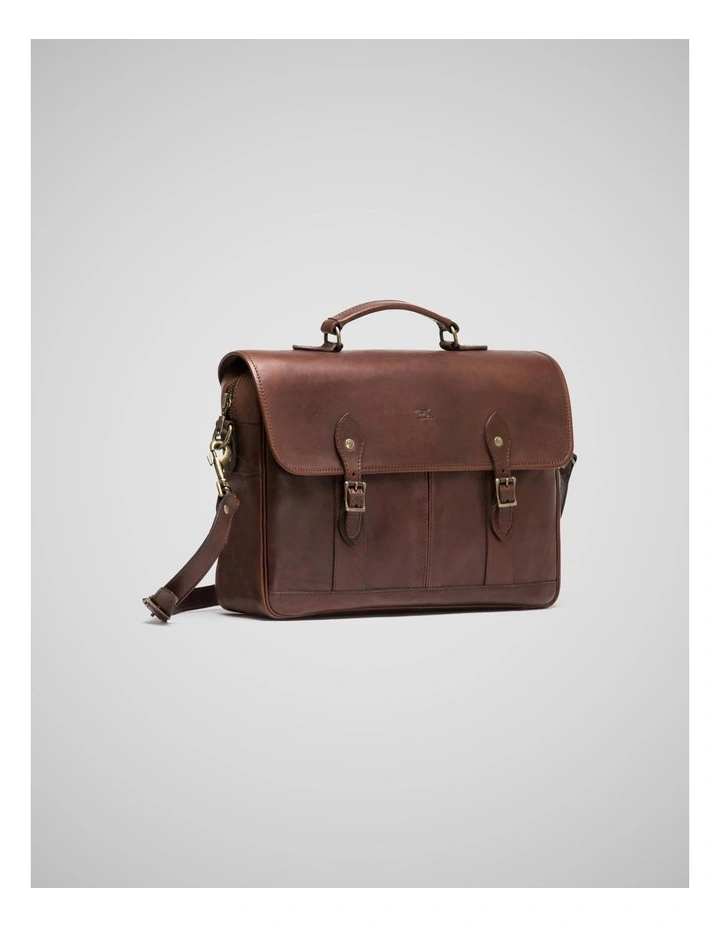 Briefcase in Chocolate image 2