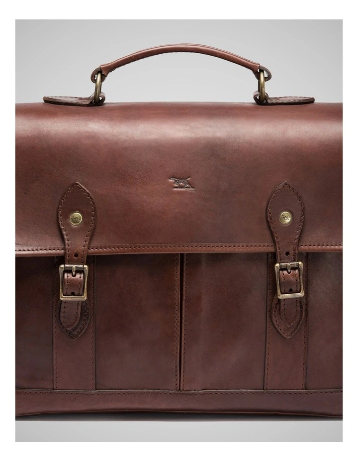 Briefcase in Chocolate image 5