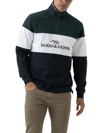 Rodd \u0026 Gunn Foresters Peak Sweat Forest 