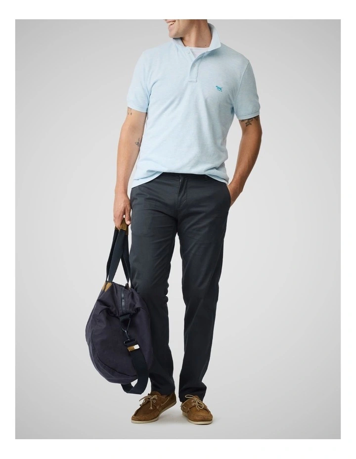 The Gunn Sports Fit Polo in Mist image 2