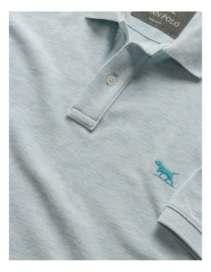 The Gunn Sports Fit Polo in Mist image 5