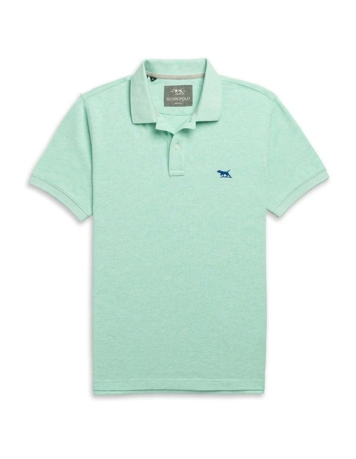 The Gunn Sports Fit Polo in Mint image 4