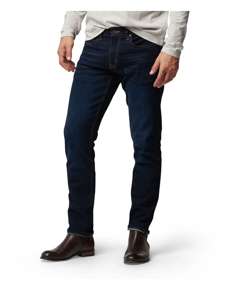 Fanshawe Straight Jean Short Leg In Dark Denim image 1