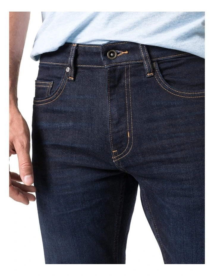 Fanshawe Straight Jean Short Leg In Dark Denim image 4