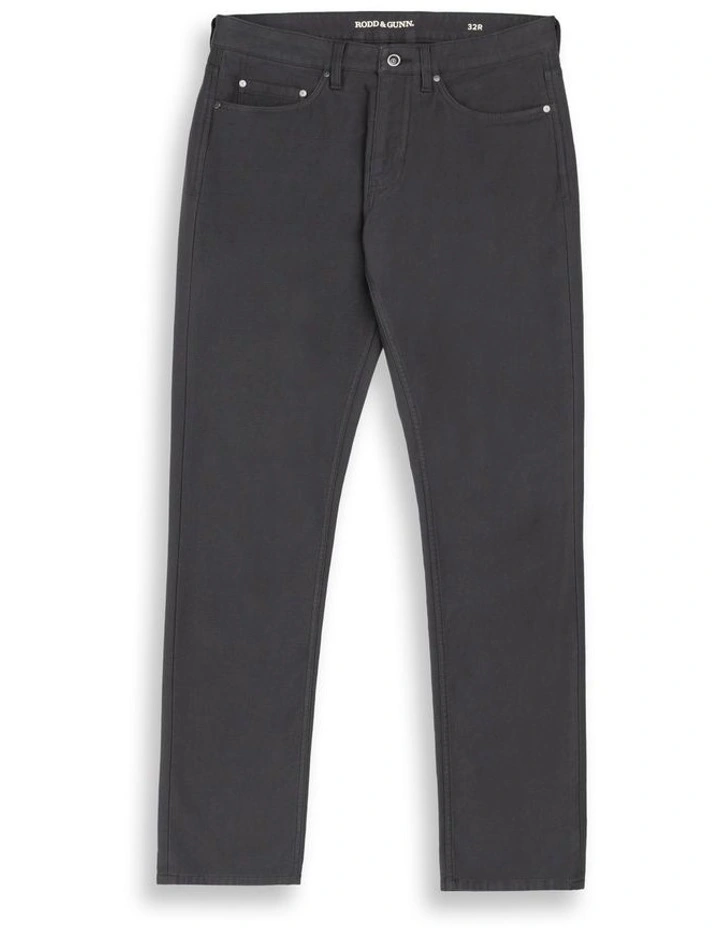 Motion 2 Straight Jean Long Leg in Coal image 4