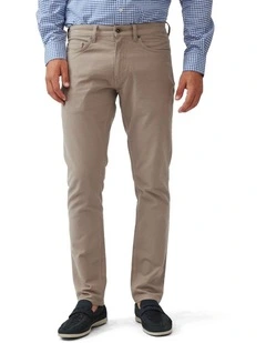 Motion 2 Straight Jean Short Leg in Sable