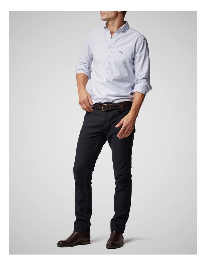 Motion 2 Straight Jean Short Leg in Navy image 2