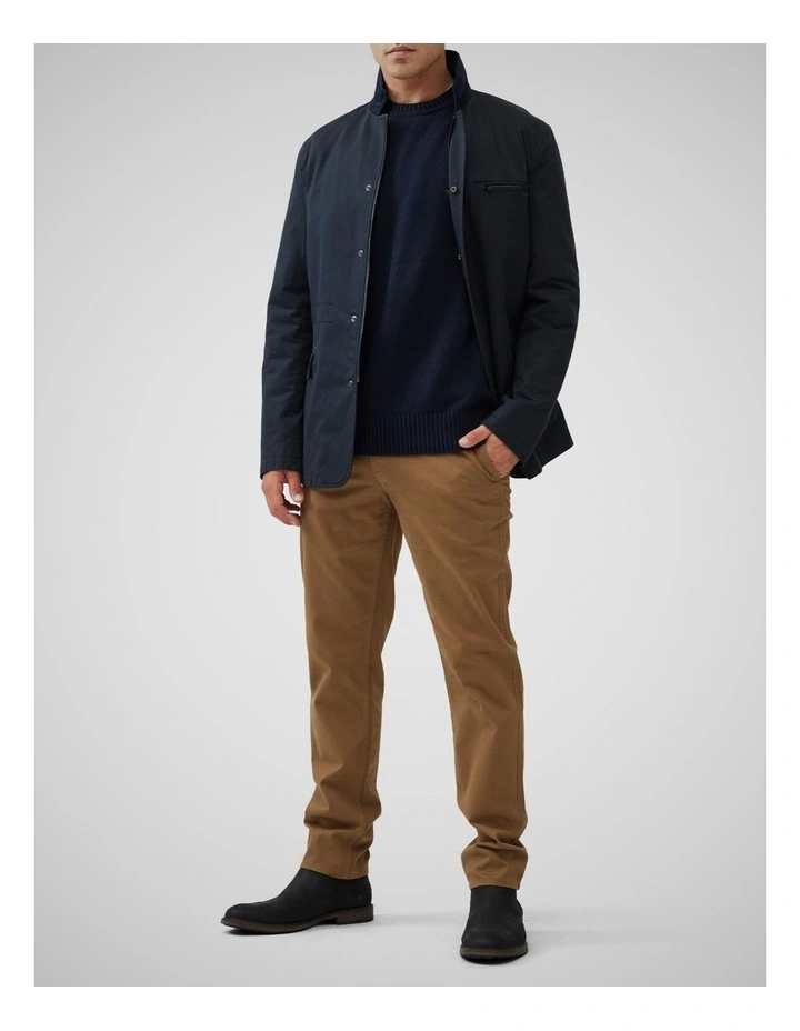 Crew Knit Sweater in Sapphire image 2
