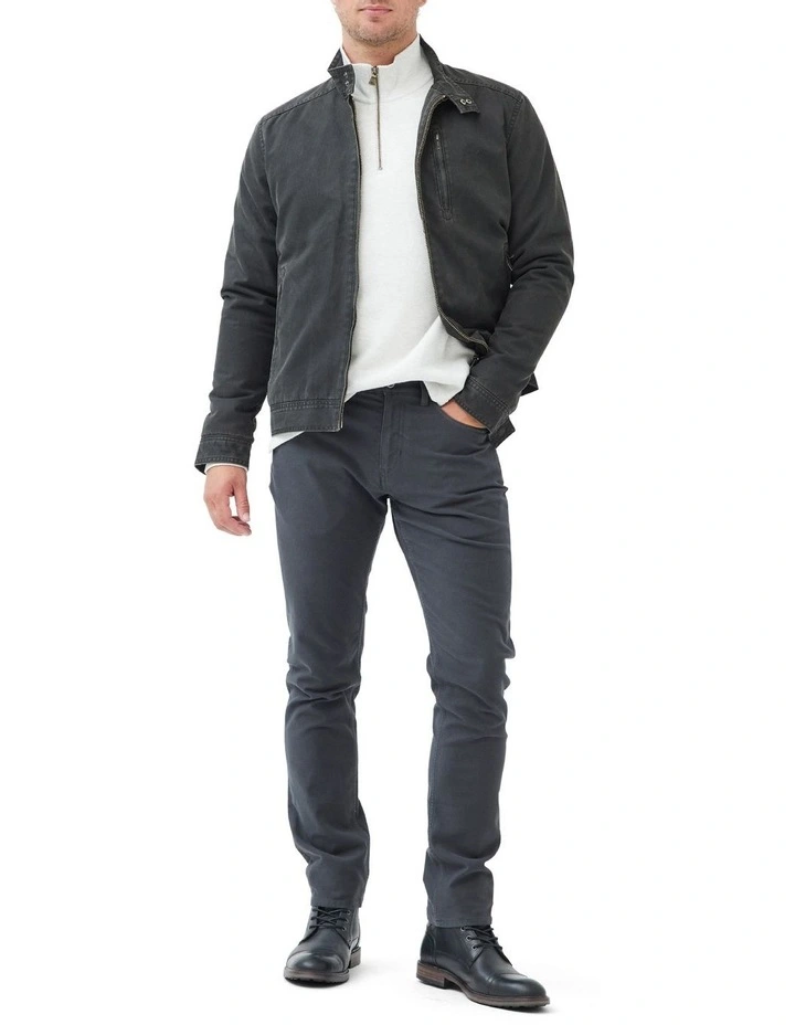 Alton Ave Sweat Top in Ice Grey Marle image 2