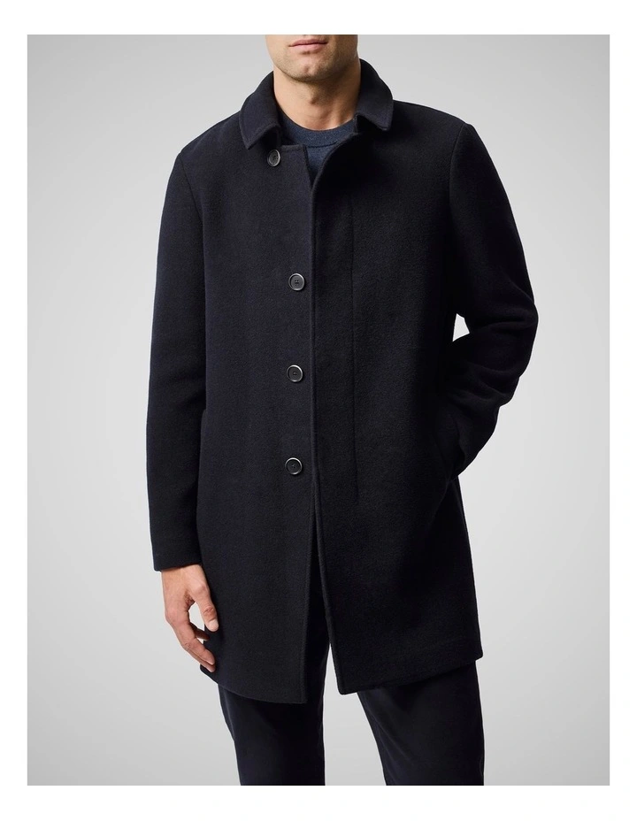 Murchison Coat in Midnight image 1