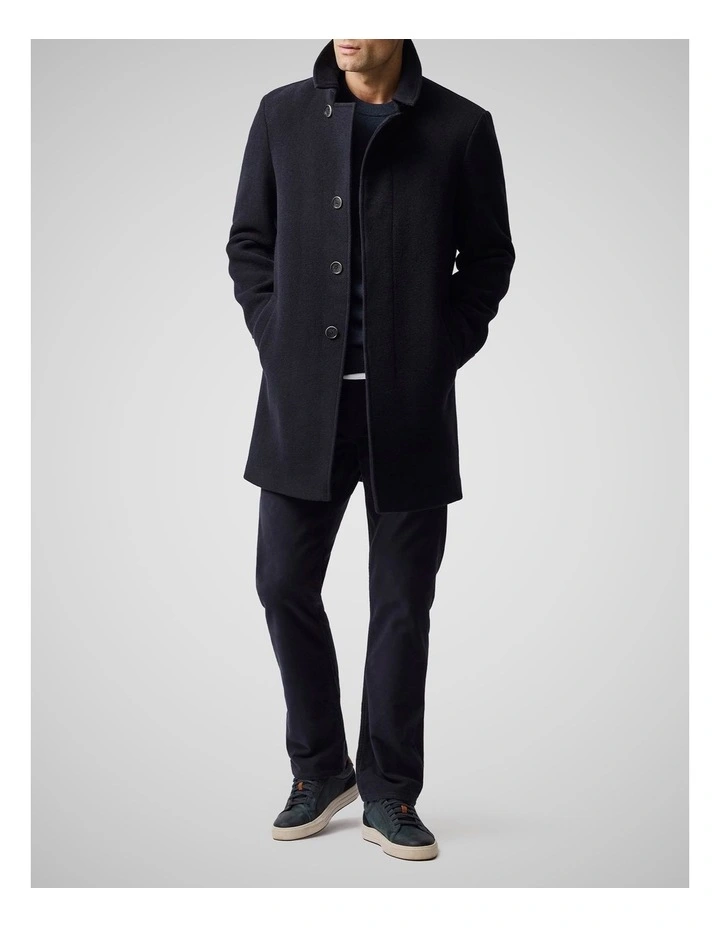 Murchison Coat in Midnight image 2
