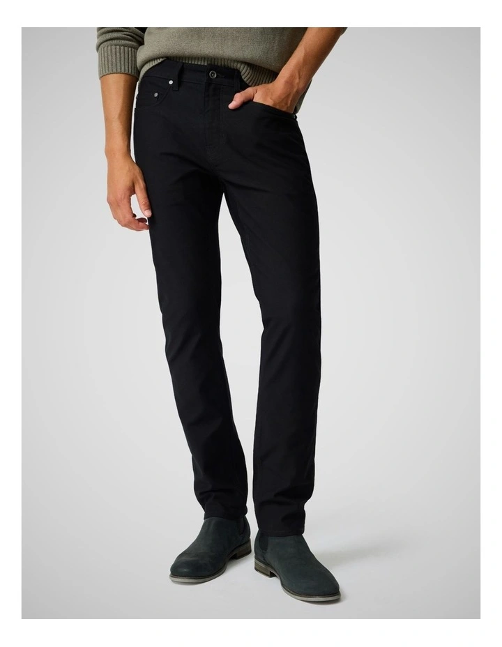 Motion 2 Straight Jean Regular Leg Onyx in Black image 1