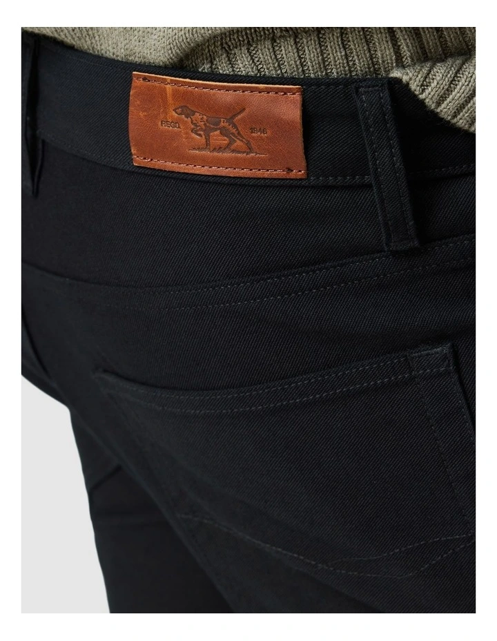 Motion 2 Straight Jean Regular Leg Onyx in Black image 4