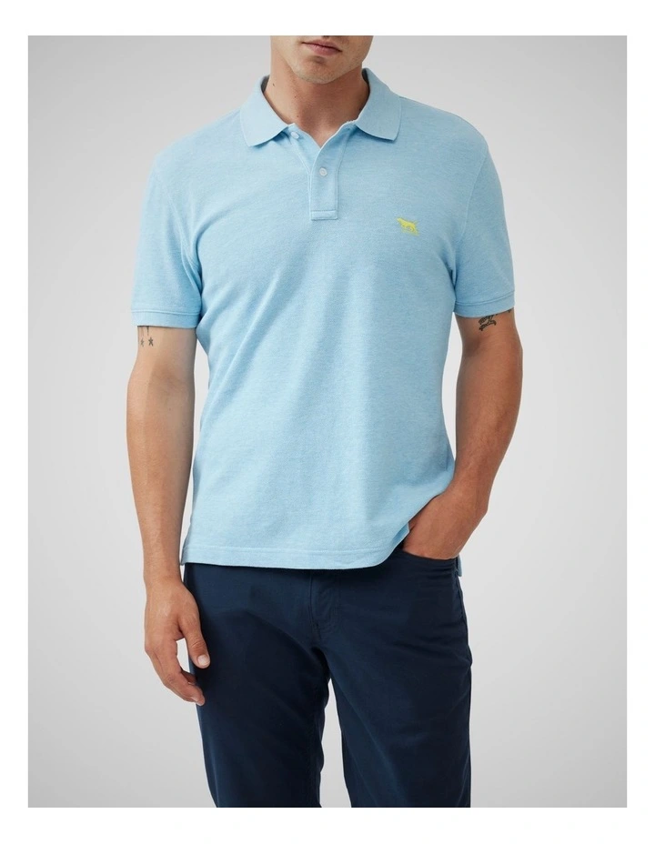 The Gunn Sports Fit Polo in Surf image 1