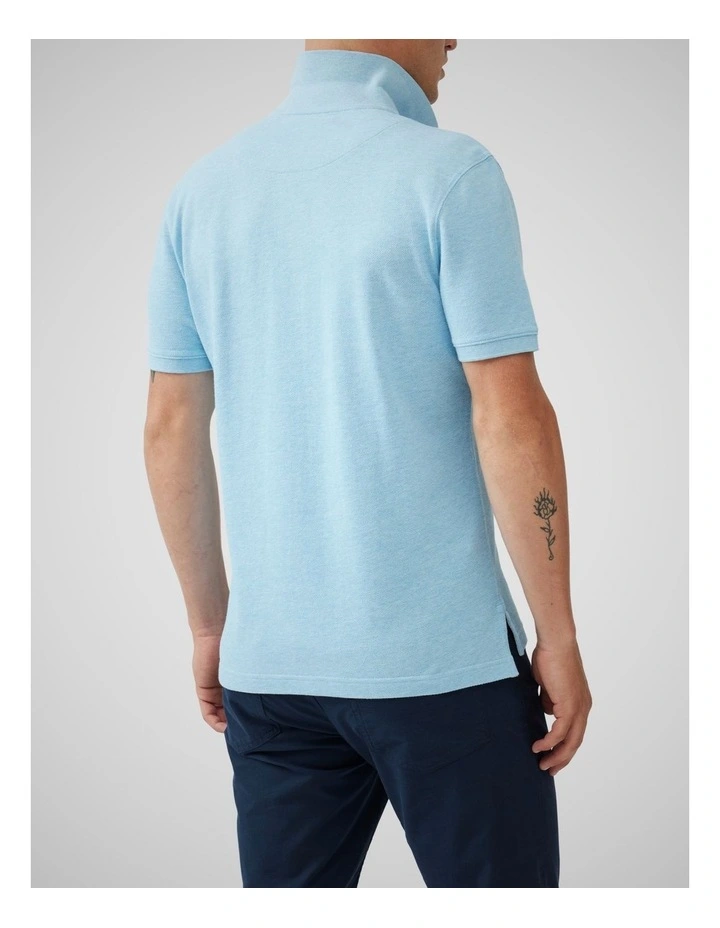 The Gunn Sports Fit Polo in Surf image 3