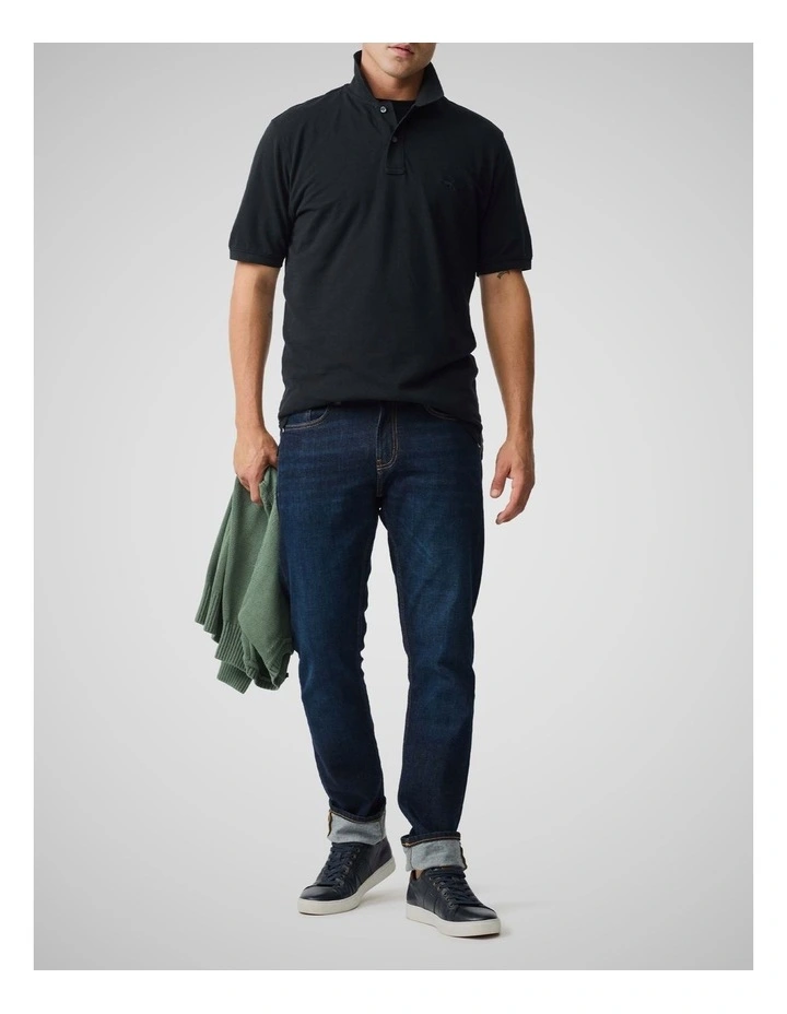 The Gunn Original Fit Polo in Ebony image 2