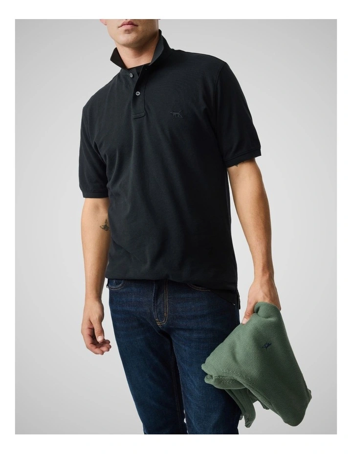 The Gunn Original Fit Polo in Ebony image 6