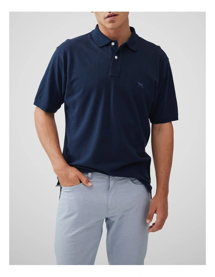 The Gunn Original Fit Polo in Eclipse image 1