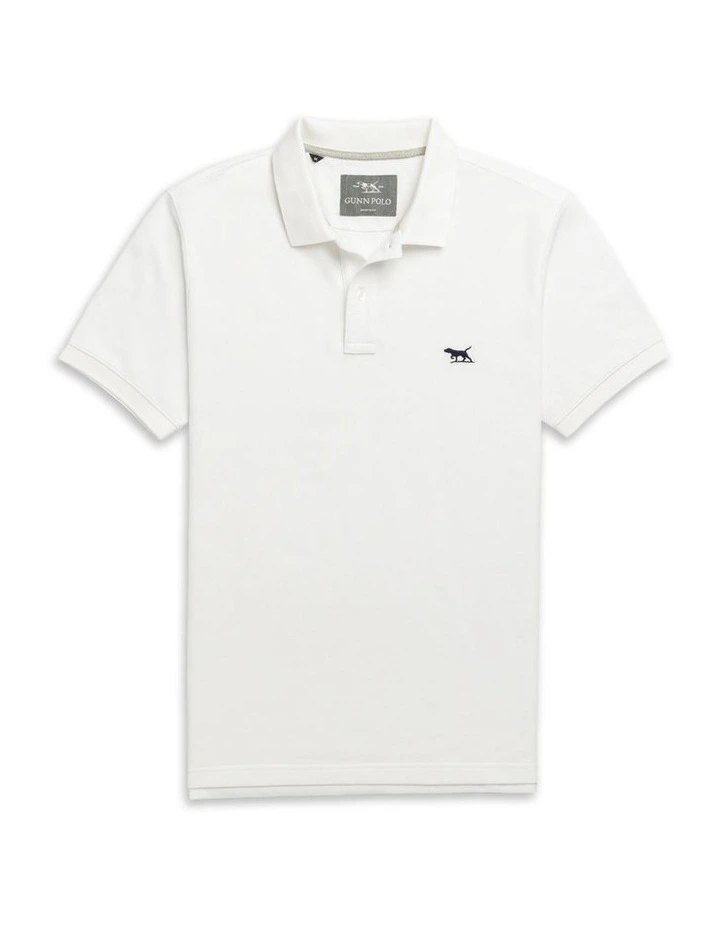 The Gunn Sports Fit Polo in Coconut image 4