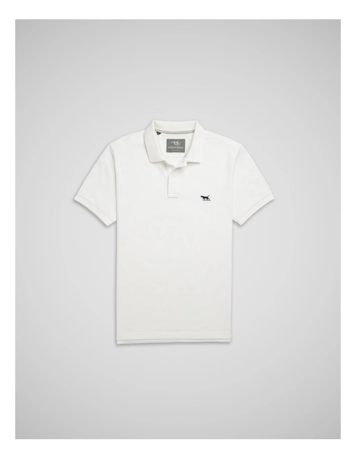 The Gunn Sports Fit Polo in Coconut image 4