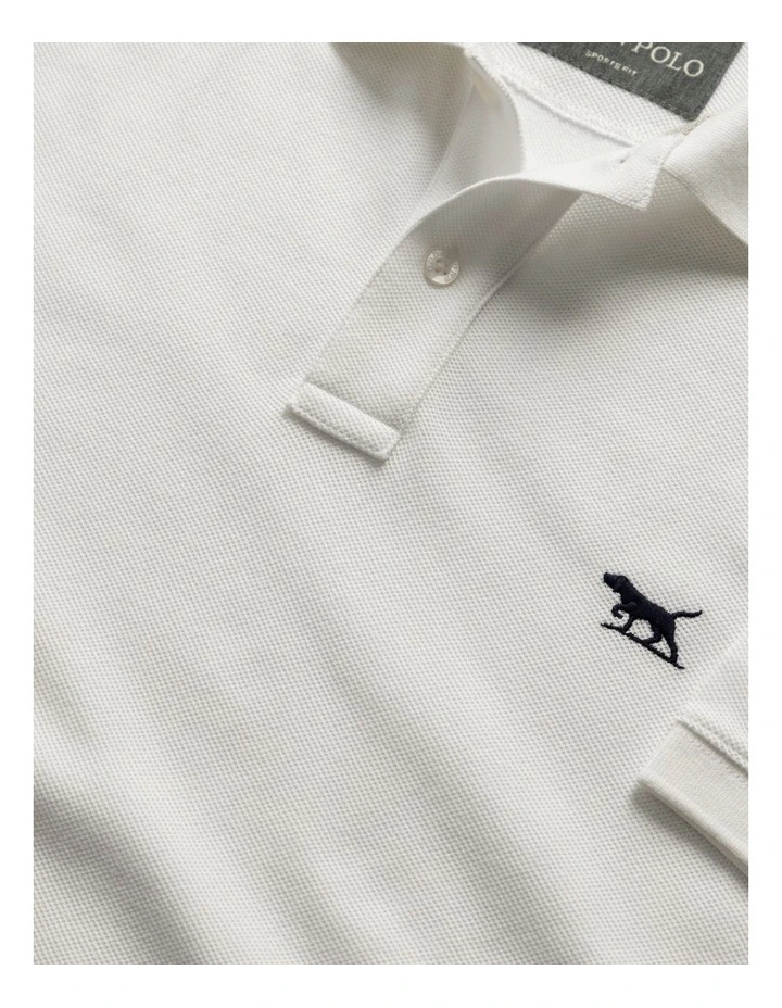 The Gunn Sports Fit Polo in Coconut image 5