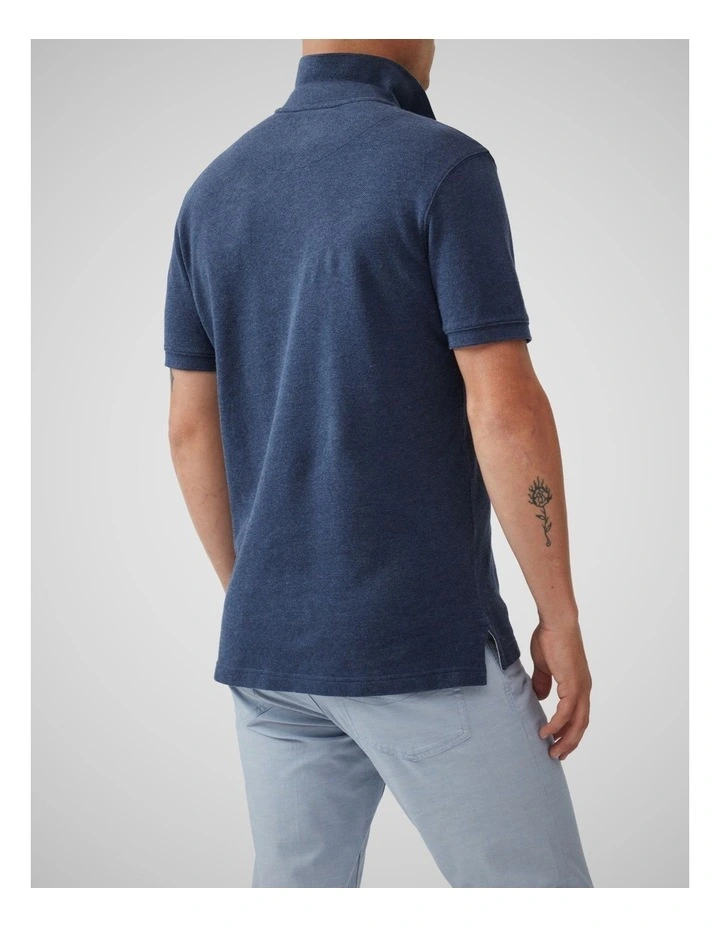 The Gunn Sports Fit Polo in Adriatic image 3