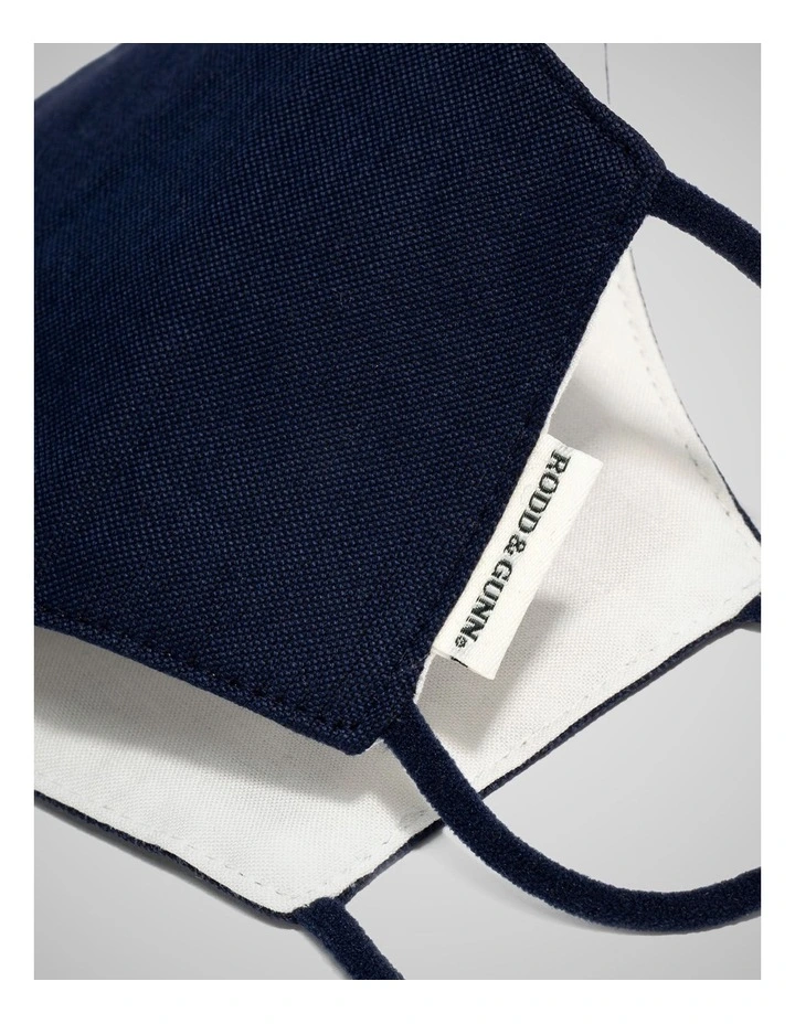 RG Face Mask Three Pack in Navy image 3