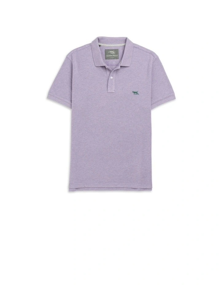 The Gunn Sports Fit Polo in Lilac image 4